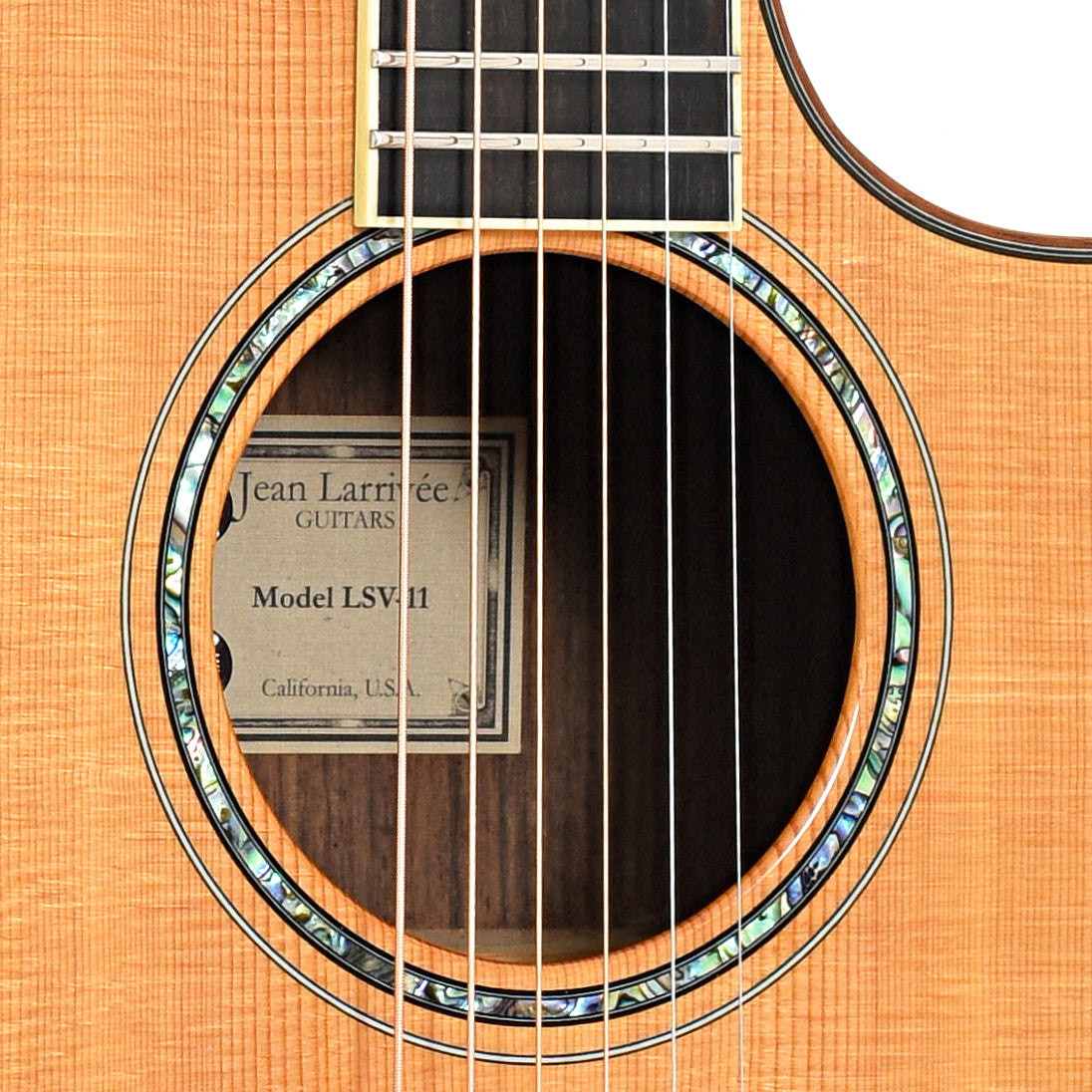 Image 5 of Larrivee LSV-11 Rosewood (2006)- SKU# 20U-211086 : Product Type Flat-top Guitars : Elderly Instruments