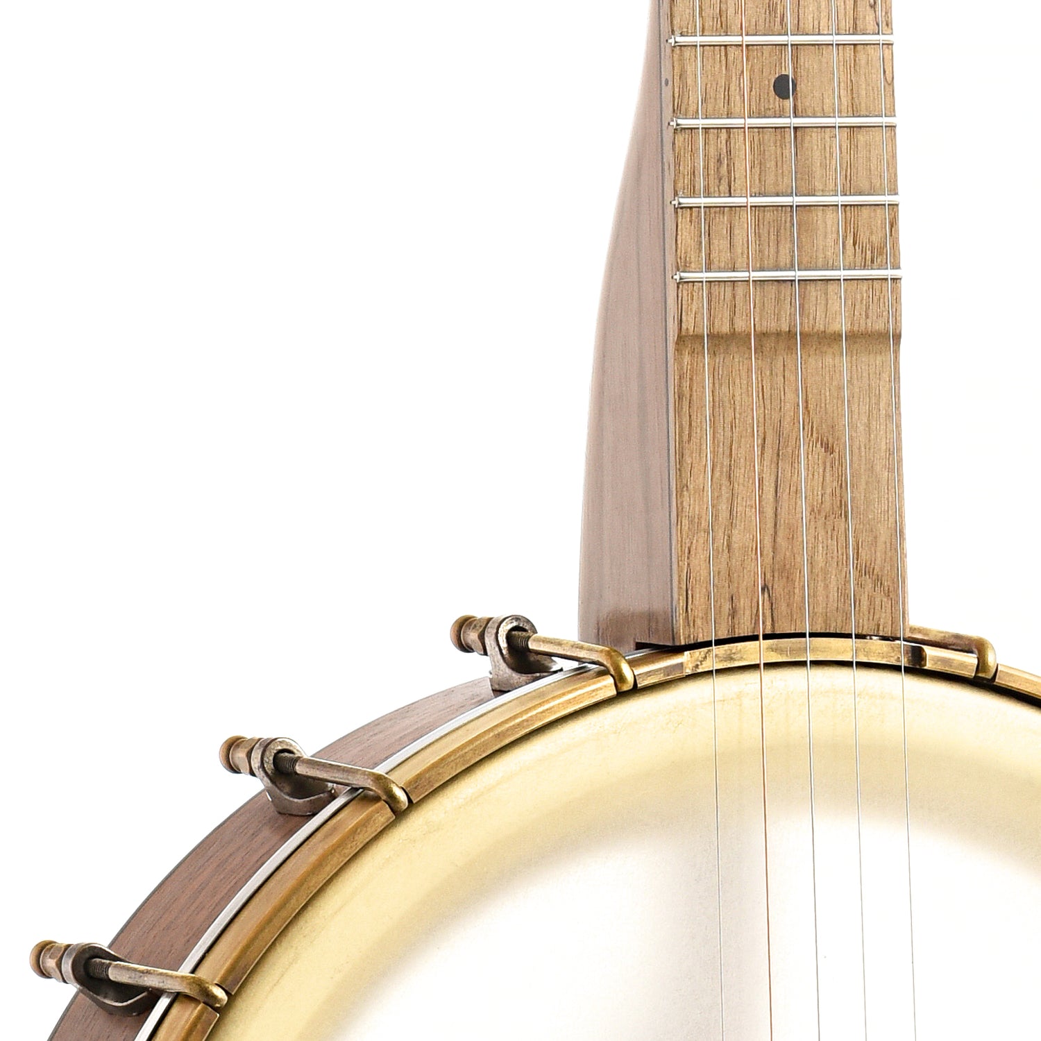 Image 5 of Pisgah Banjo Co. 12" Walnut Dobson Openback Banjo, Short Scale - SKU# PDOB-WSRT : Product Type Open Back Banjos : Elderly Instruments
