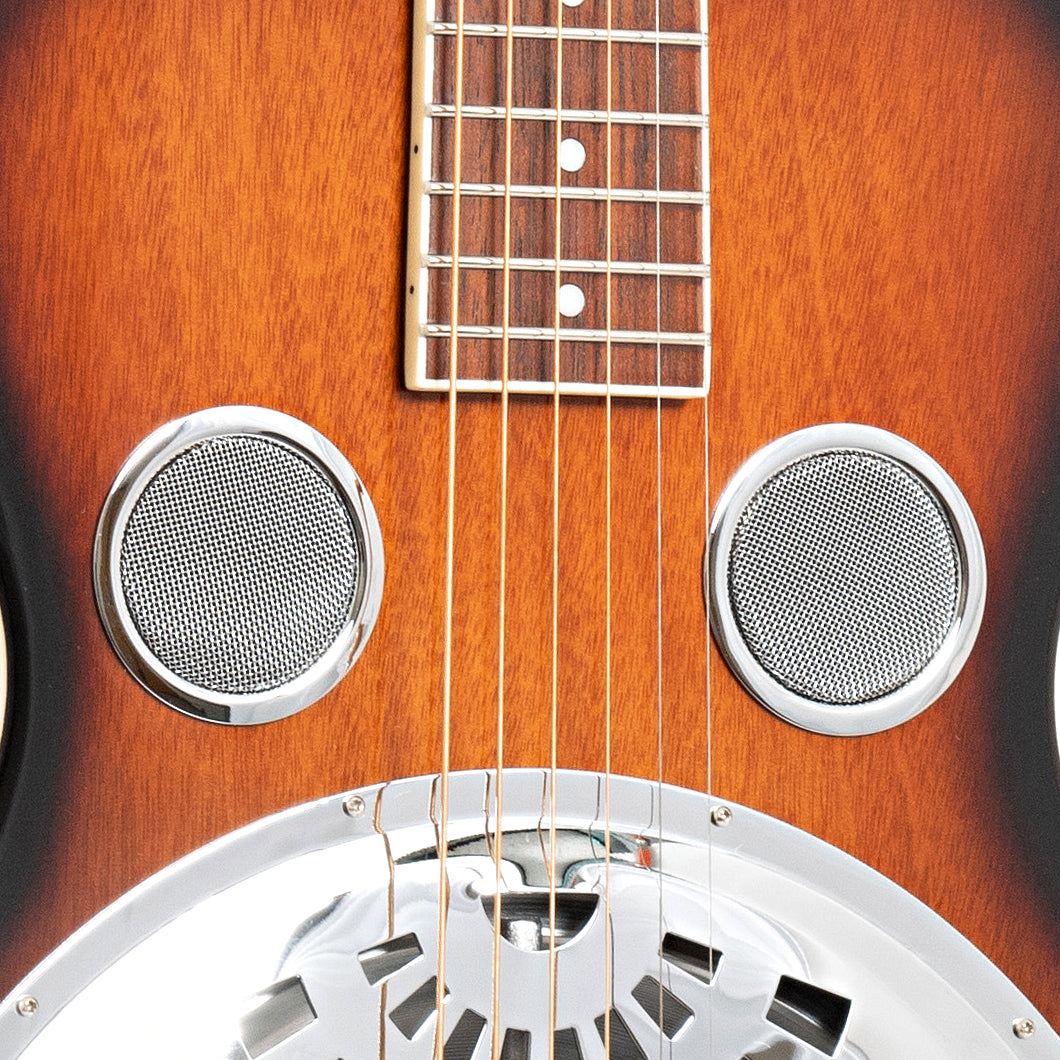 Image 5 of Beard Gold Tone PBR Mahogany Standard Roundneck Resophonic Guitar & Case - SKU# BGT1R : Product Type Resonator & Hawaiian Guitars : Elderly Instruments