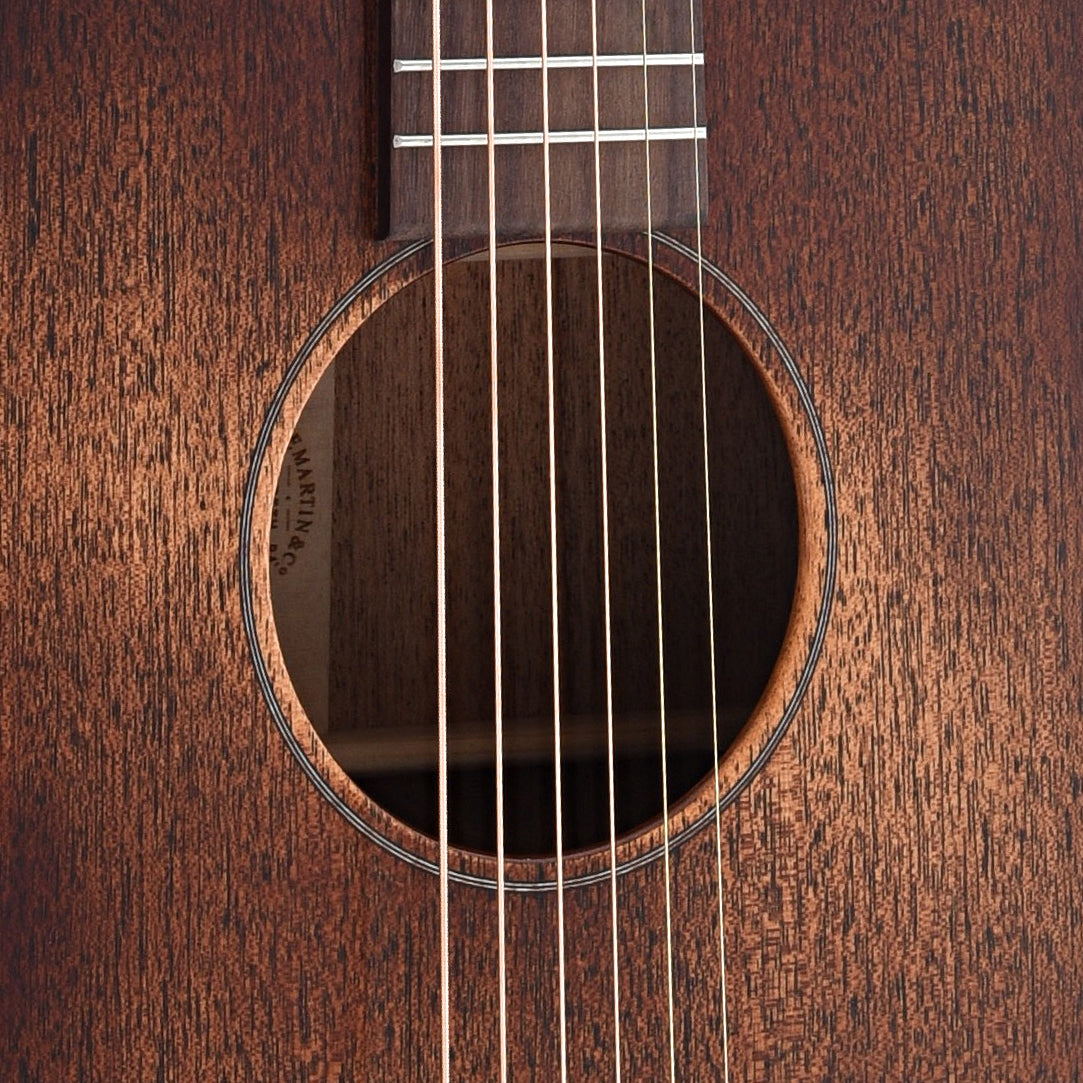 Soundhole  of Martin 000-15M Streetmaster Guitar