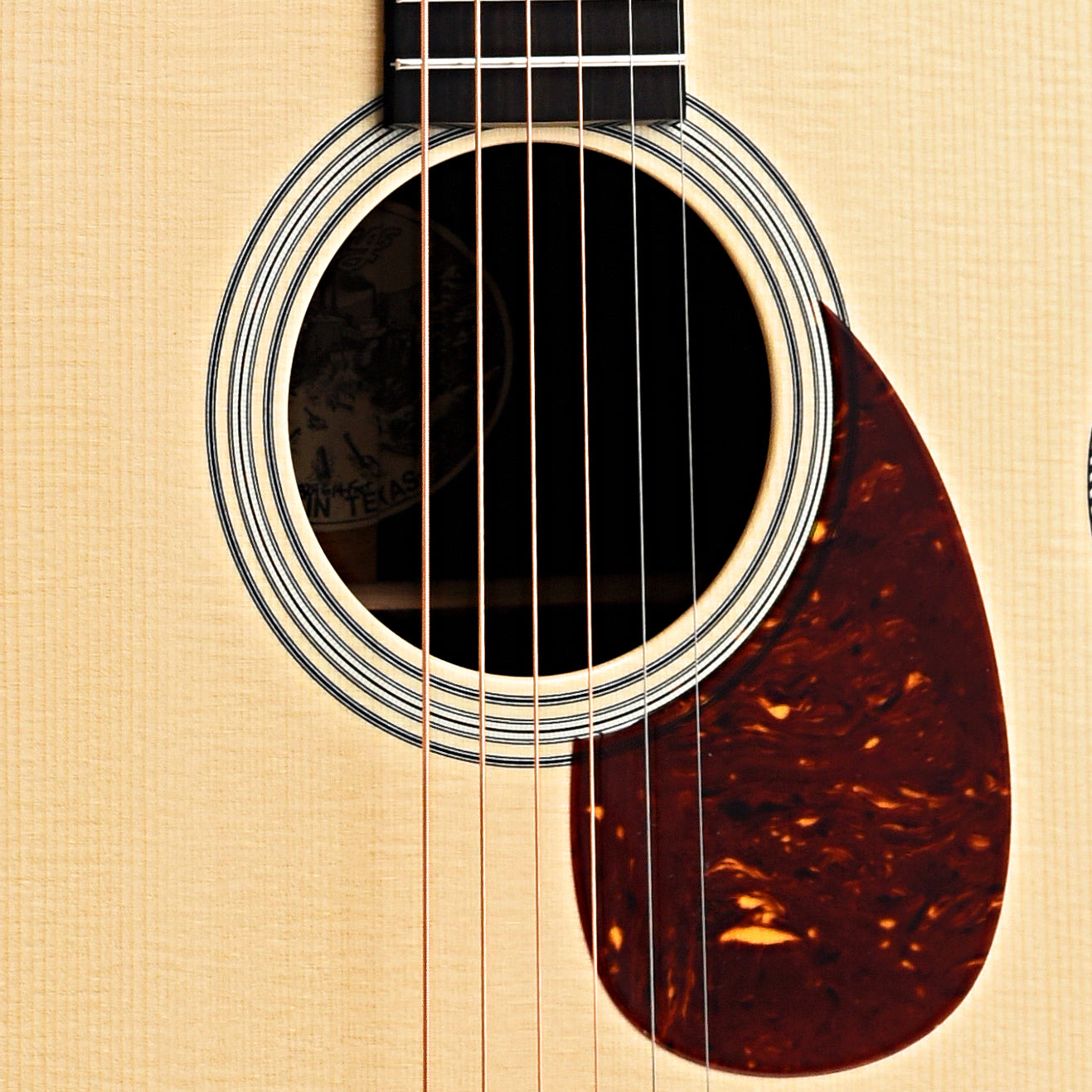 Image 5 of Collings 002H 14-Fret Guitar & Case, German Spruce Top - SKU# C002H-14GW : Product Type Flat-top Guitars : Elderly Instruments
