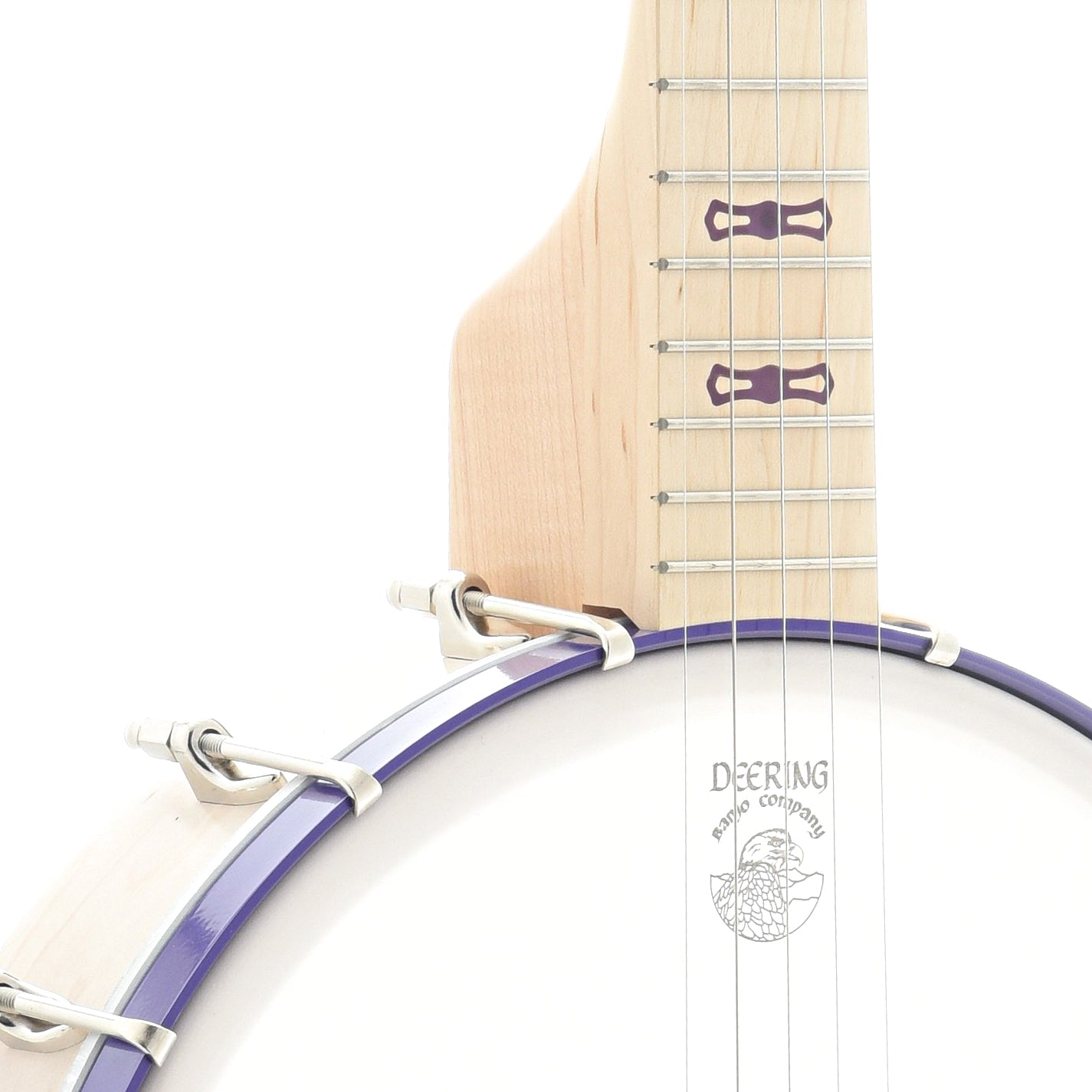 Image 4 of Deering Goodtime Junior, Sinbad Purple - SKU# GOODJR-PUR : Product Type Other : Elderly Instruments