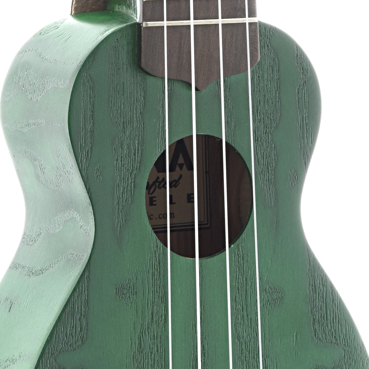 Image 5 of Ohana O'Nina Sopranissimo Ukulele, Green - SKU# ONINA-GN : Product Type Other Ukuleles : Elderly Instruments