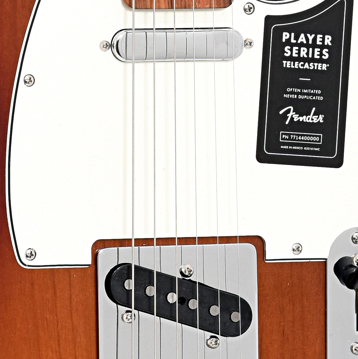 Image 5 of Fender Player Telecaster, 3-Color Sunburst- SKU# FPT3SB : Product Type Solid Body Electric Guitars : Elderly Instruments