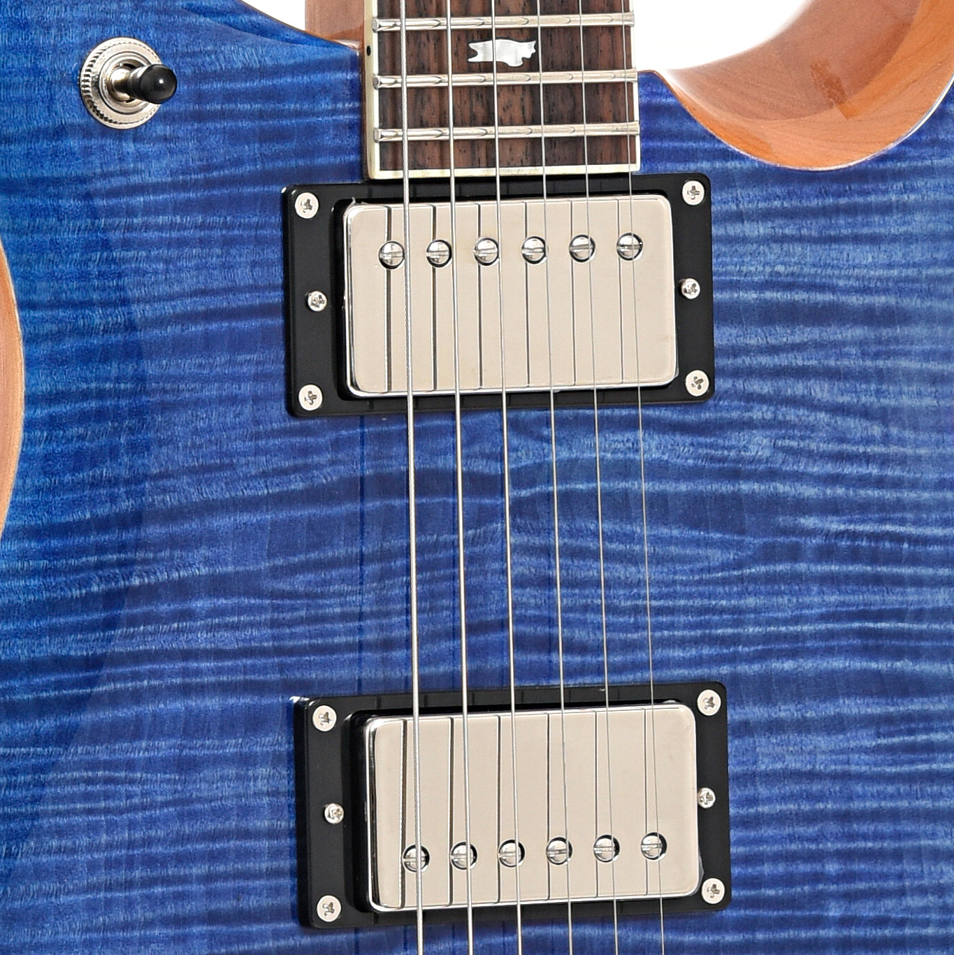 Pickups of PRS SE McCarty 594, Faded Blue