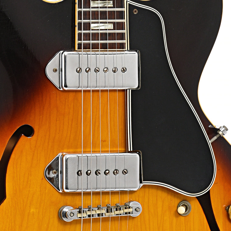 Pickups and pickguard of Gibson ES-330TD Hollow Body