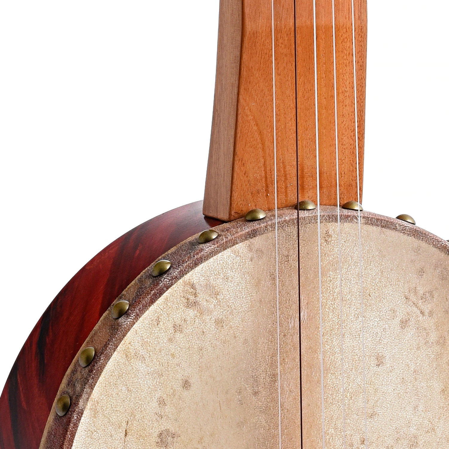 Image 4 of Menzies Fretless Tackhead Banjo, #446 - SKU# MTB51-446 : Product Type Open Back Banjos : Elderly Instruments