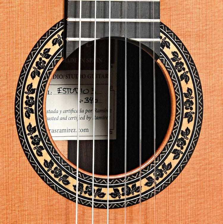 Image 5 of Jose Ramirez Studio 3 Classical Guitar, Cedar Top - SKU# RAMST3C : Product Type Classical & Flamenco Guitars : Elderly Instruments
