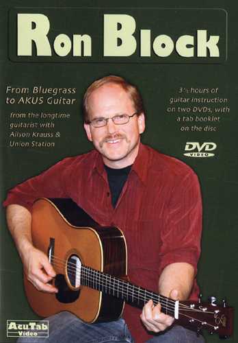 Image 1 of DVD - Ron Block - From Bluegrass to Akus Guitar - SKU# 405-DVD21 : Product Type Media : Elderly Instruments