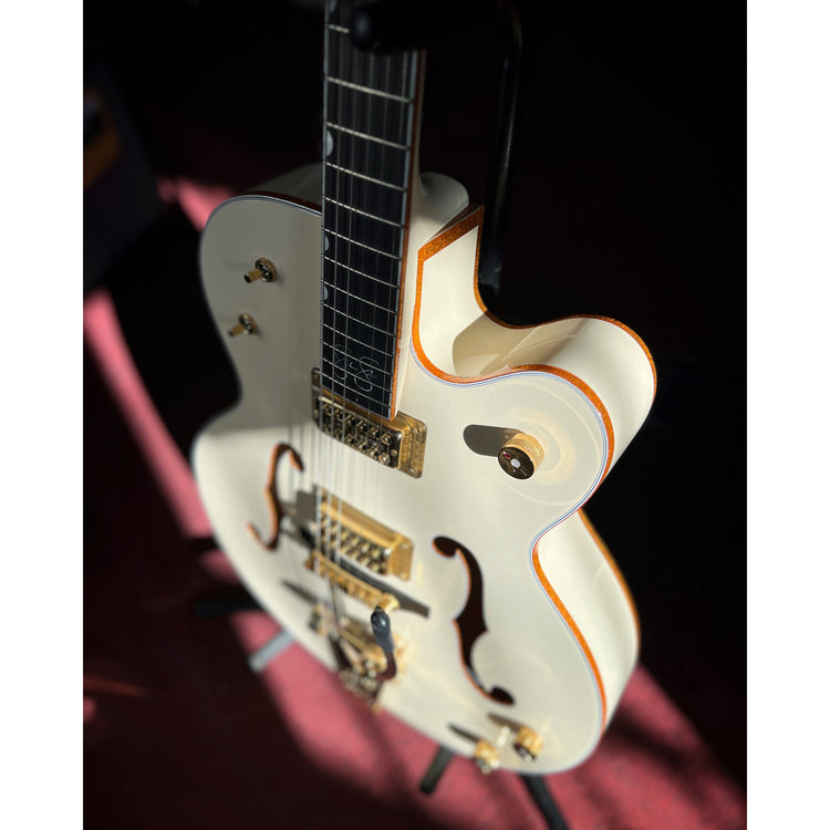 Gretsch G6136-1958 Stephen Stills White Falcon Hollow Body Electric Guitar (2020)