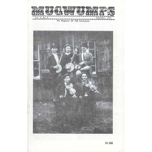 Image 1 of Mugwumps Magazine Vol. 3 No. 5 (September 1974) - SKU# 464-21 : Product Type Media : Elderly Instruments
