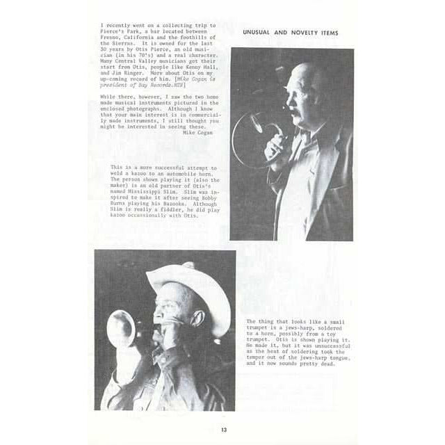 Image 2 of Mugwumps Magazine Vol. 3 No. 2 (March 1974) - SKU# 464-2 : Product Type Media : Elderly Instruments