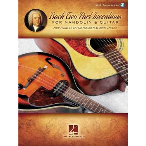 Image 1 of Bach Two-Part Inventions for Mandolin & Guitar - SKU# 49-125309 : Product Type Media : Elderly Instruments