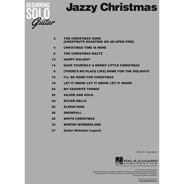 Image 2 of Jazzy Christmas - Beginning Solo Guitar - SKU# 49-128625 : Product Type Media : Elderly Instruments