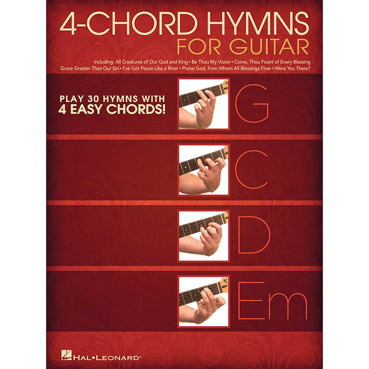 Image 1 of 4-Chord Hymns for Guitar - SKU# 49-140841 : Product Type Media : Elderly Instruments
