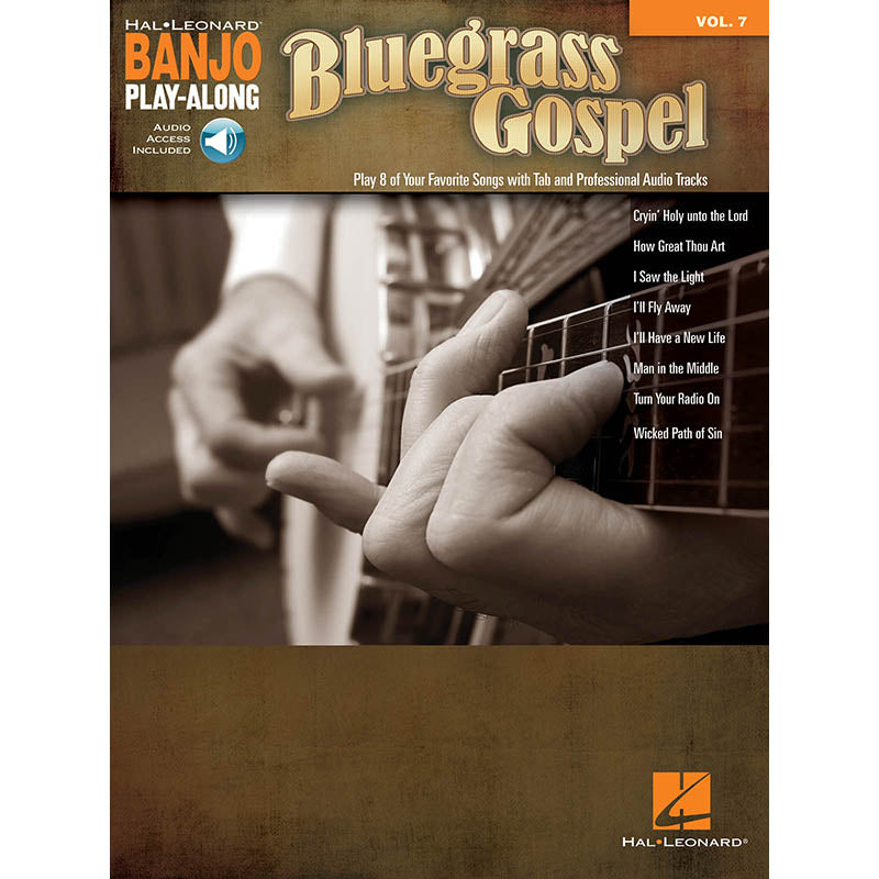 Image 1 of Bluegrass Gospel - Banjo Play-Along Vol. 7 - SKU# 49-147594 : Product Type Media : Elderly Instruments