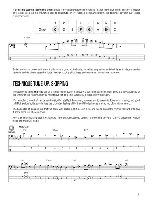 Image 6 of Hal Leonard Jazz Bass Method - A Comprehensive Guide with Detailed Instruction - SKU# 49-150959 : Product Type Media : Elderly Instruments