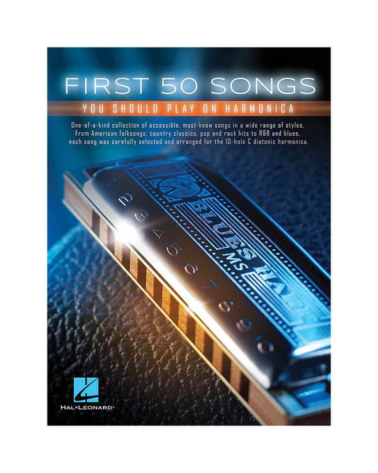 Image 1 of First 50 Songs You Should Play On Harmonica - SKU# 49-152493 : Product Type Media : Elderly Instruments