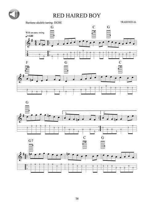 Image 5 of Fiddle Tunes for Baritone Ukulele - SKU# 49-153260 : Product Type Media : Elderly Instruments