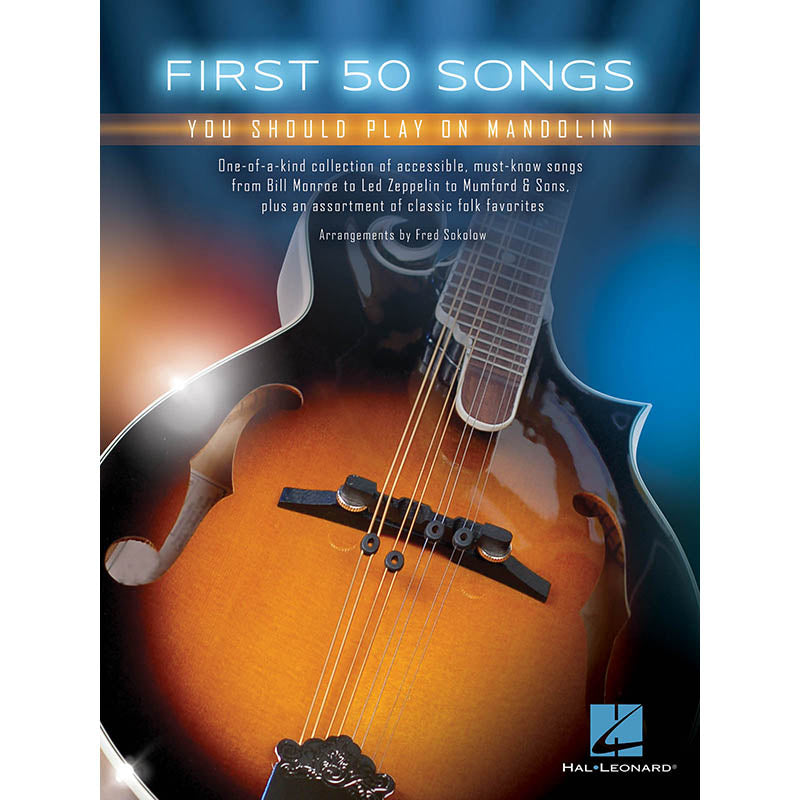Image 1 of First 50 Songs You Should Play On Mandolin - SKU# 49-155489 : Product Type Media : Elderly Instruments