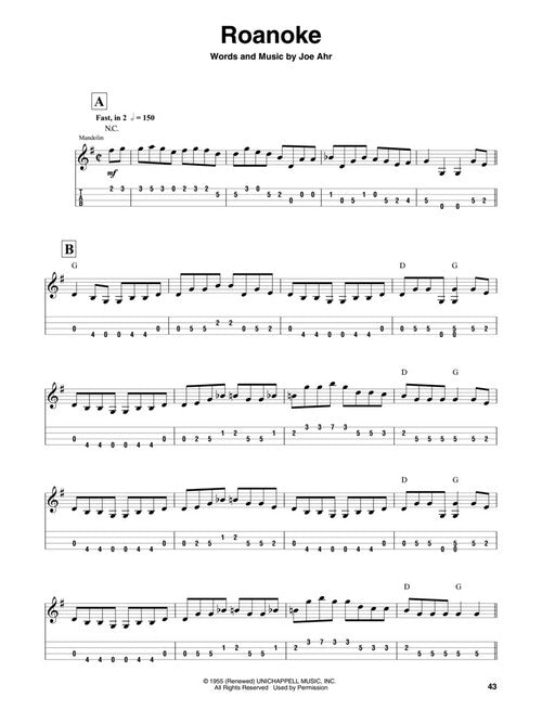 Image 5 of Bill Monroe - Mandolin Play-Along Vol. 12 - SKU# 49-171199 : Product Type Media : Elderly Instruments