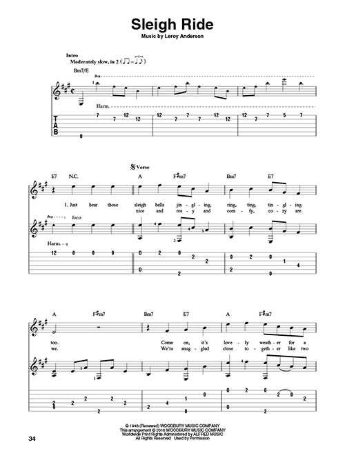 Image 3 of Fingerpicking Christmas Songs - SKU# 49-171333 : Product Type Media : Elderly Instruments