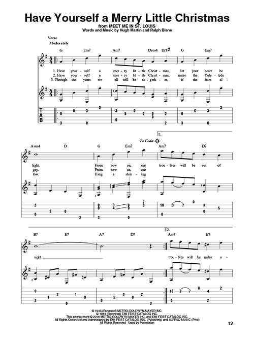 Image 2 of Fingerpicking Christmas Songs - SKU# 49-171333 : Product Type Media : Elderly Instruments
