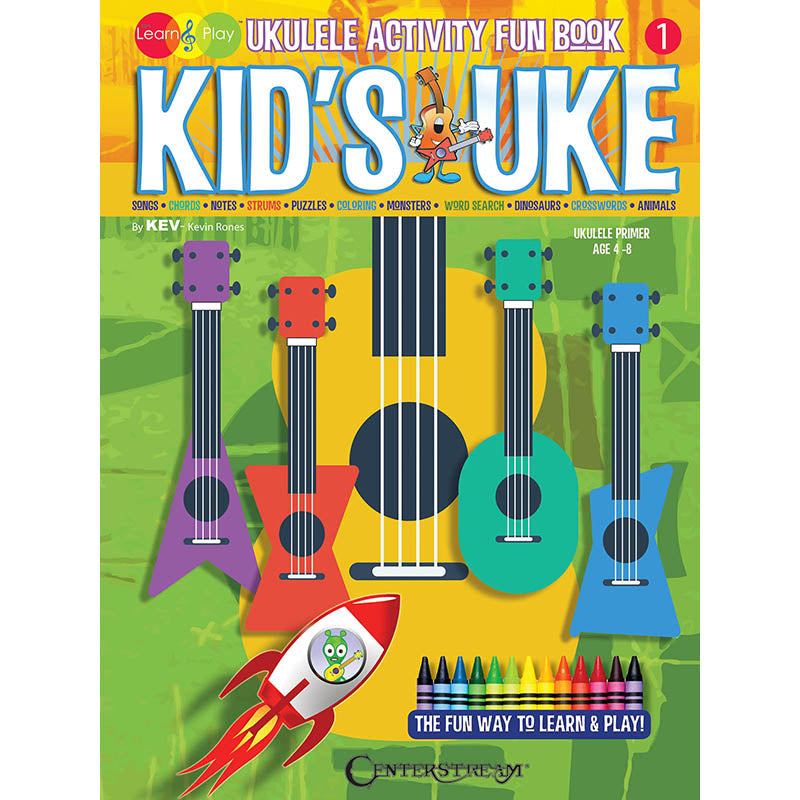 Image 1 of Kid's Uke - Ukulele Activity Fun Book 1 - SKU# 49-173015 : Product Type Media : Elderly Instruments