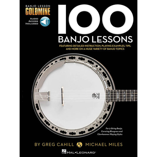 Image 1 of 100 Banjo Lessons - Banjo Lesson Goldmine Series - SKU# 49-199143 : Product Type Media : Elderly Instruments