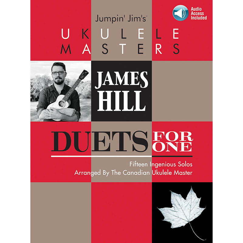 Image 1 of Jumpin' Jim's Ukulele Masters: James Hill - Duets for One - SKU# 49-201859 : Product Type Media : Elderly Instruments