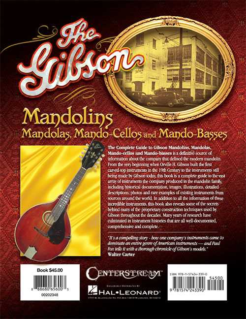 Image 6 of The Complete Guide to the Gibson Mandolins, Mandolas, Mando-Cellos and Mando-Basses - SKU# 49-202348 : Product Type Media : Elderly Instruments