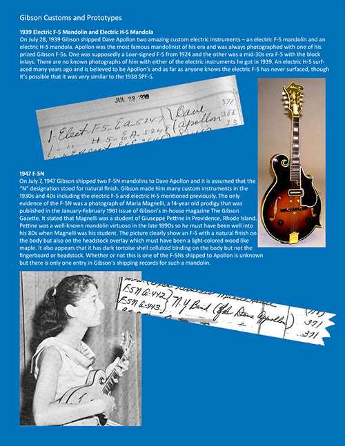 Image 5 of The Complete Guide to the Gibson Mandolins, Mandolas, Mando-Cellos and Mando-Basses - SKU# 49-202348 : Product Type Media : Elderly Instruments