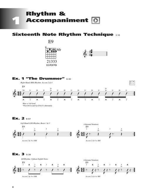 Image 3 of Jazz, Rock & Funk Guitar - Modern Techniques for the Electric Guitarist - SKU# 49-217690 : Product Type Media : Elderly Instruments