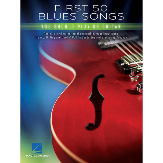 Image 1 of First 50 Blues Songs You Should Play on Guitar - SKU# 49-235790 : Product Type Media : Elderly Instruments