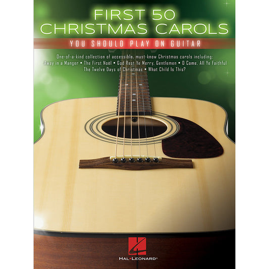 Image 1 of First 50 Christmas Carols You Should Play On Guitar - SKU# 49-236224 : Product Type Media : Elderly Instruments