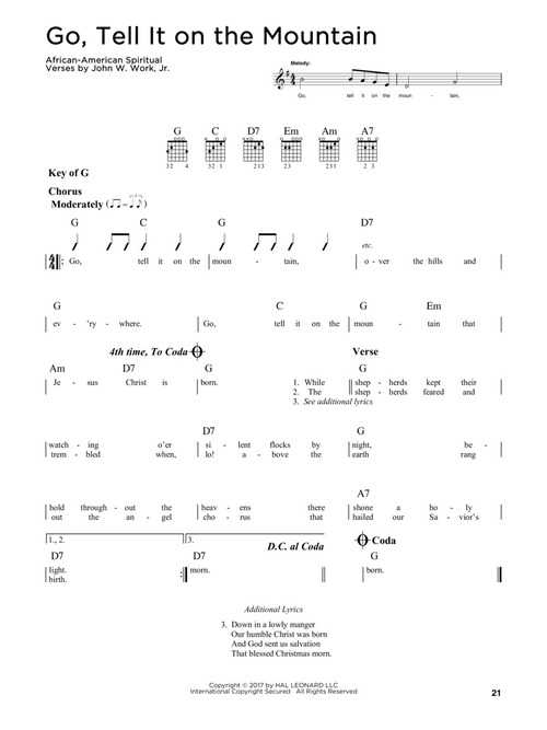 Image 4 of First 50 Christmas Carols You Should Play On Guitar - SKU# 49-236224 : Product Type Media : Elderly Instruments