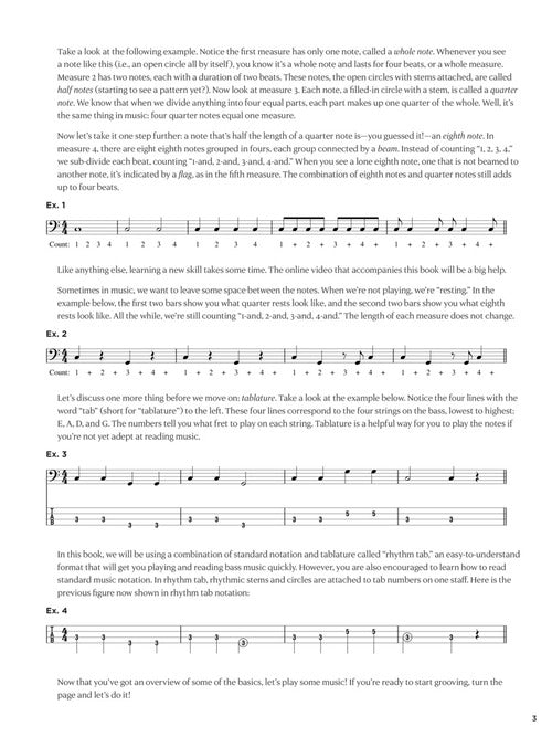 Image 4 of First 15 Lessons - Bass Guitar - SKU# 49-244590 : Product Type Media : Elderly Instruments