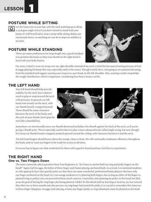 Image 3 of First 15 Lessons – Banjo - SKU# 49-244649 : Product Type Media : Elderly Instruments