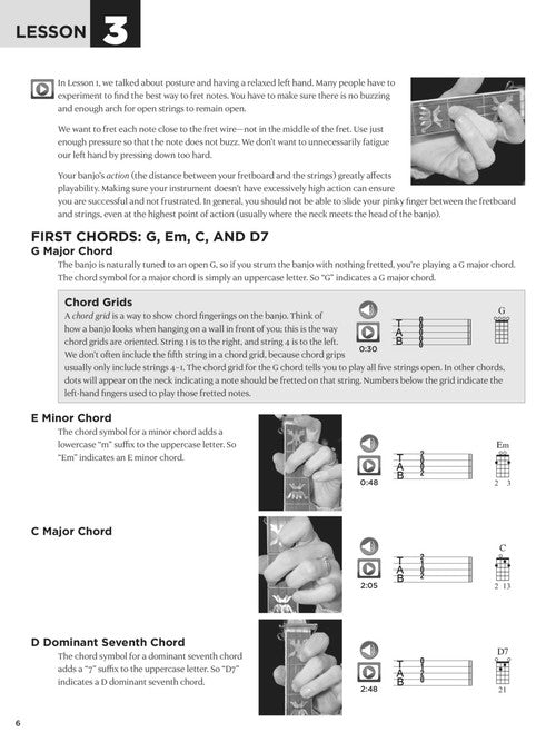 Image 5 of First 15 Lessons – Banjo - SKU# 49-244649 : Product Type Media : Elderly Instruments