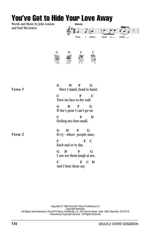 Image 6 of Four Chord Songs - Ukulele Chord Songbook - SKU# 49-249573 : Product Type Media : Elderly Instruments