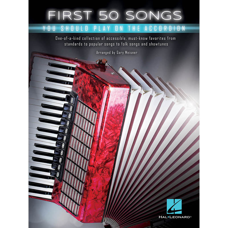 Image 1 of First 50 Songs You Should Play on the Accordion - SKU# 49-250269 : Product Type Media : Elderly Instruments