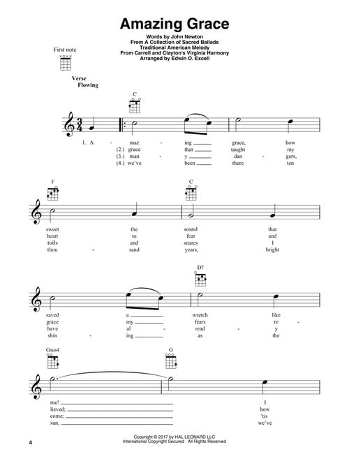 Image 4 of First 50 Songs You Should Play On Baritone Ukulele - SKU# 49-251063 : Product Type Media : Elderly Instruments