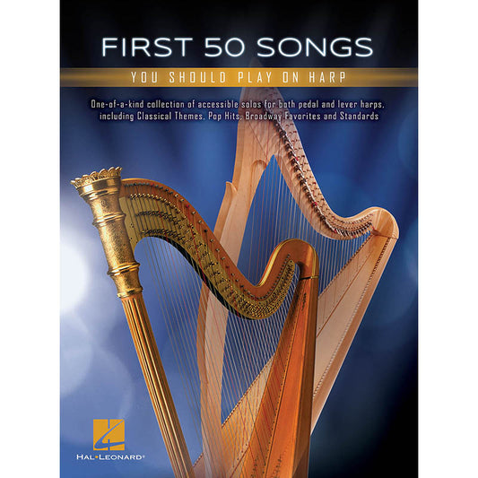 Image 1 of First 50 Songs You Should Play on Harp - SKU# 49-252721 : Product Type Media : Elderly Instruments
