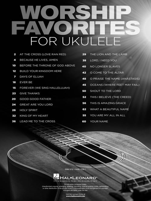 Image 2 of Worship Favorites for Ukulele - SKU# 49-253530 : Product Type Media : Elderly Instruments