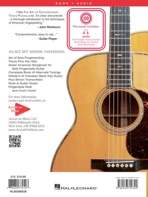 Image 6 of The Art of Contemporary Travis Picking - Learn the Alternating-Bass Fingerpicking Style - SKU# 49-266628 : Product Type Media : Elderly Instruments