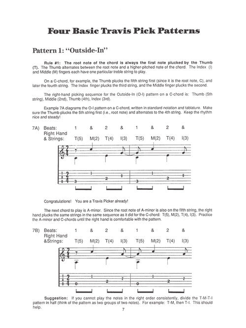 Image 4 of The Art of Contemporary Travis Picking - Learn the Alternating-Bass Fingerpicking Style - SKU# 49-266628 : Product Type Media : Elderly Instruments