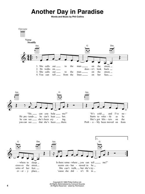 Image 4 of More Simple Songs for Ukulele - SKU# 49-276644 : Product Type Media : Elderly Instruments