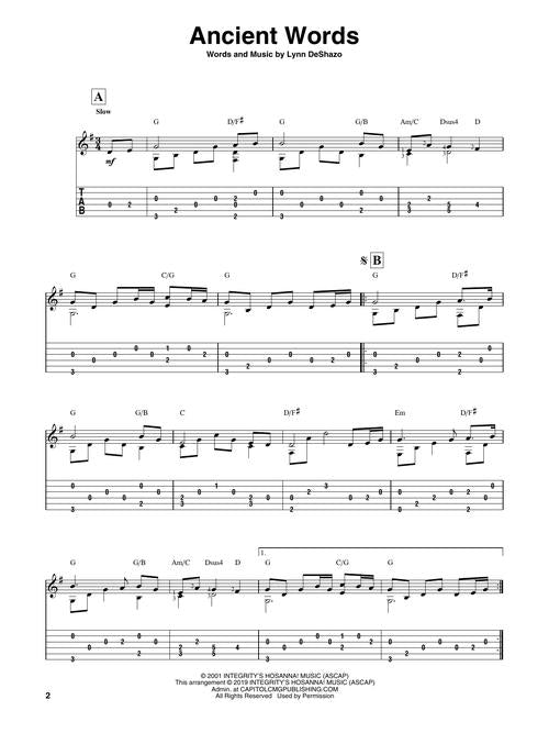 Image 3 of Worship Solos for Fingerstyle Guitar - SKU# 49-276831 : Product Type Media : Elderly Instruments