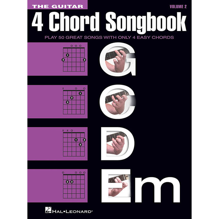 Image 1 of The Guitar 4-Chord Songbook – Volume 2 (G-C-D-Em) - SKU# 49-277585 : Product Type Media : Elderly Instruments
