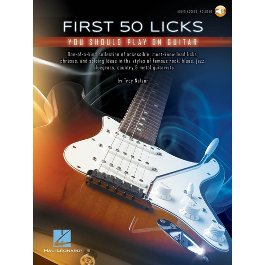 Image 1 of First 50 Licks You Should Play on Guitar - SKU# 49-278875 : Product Type Media : Elderly Instruments